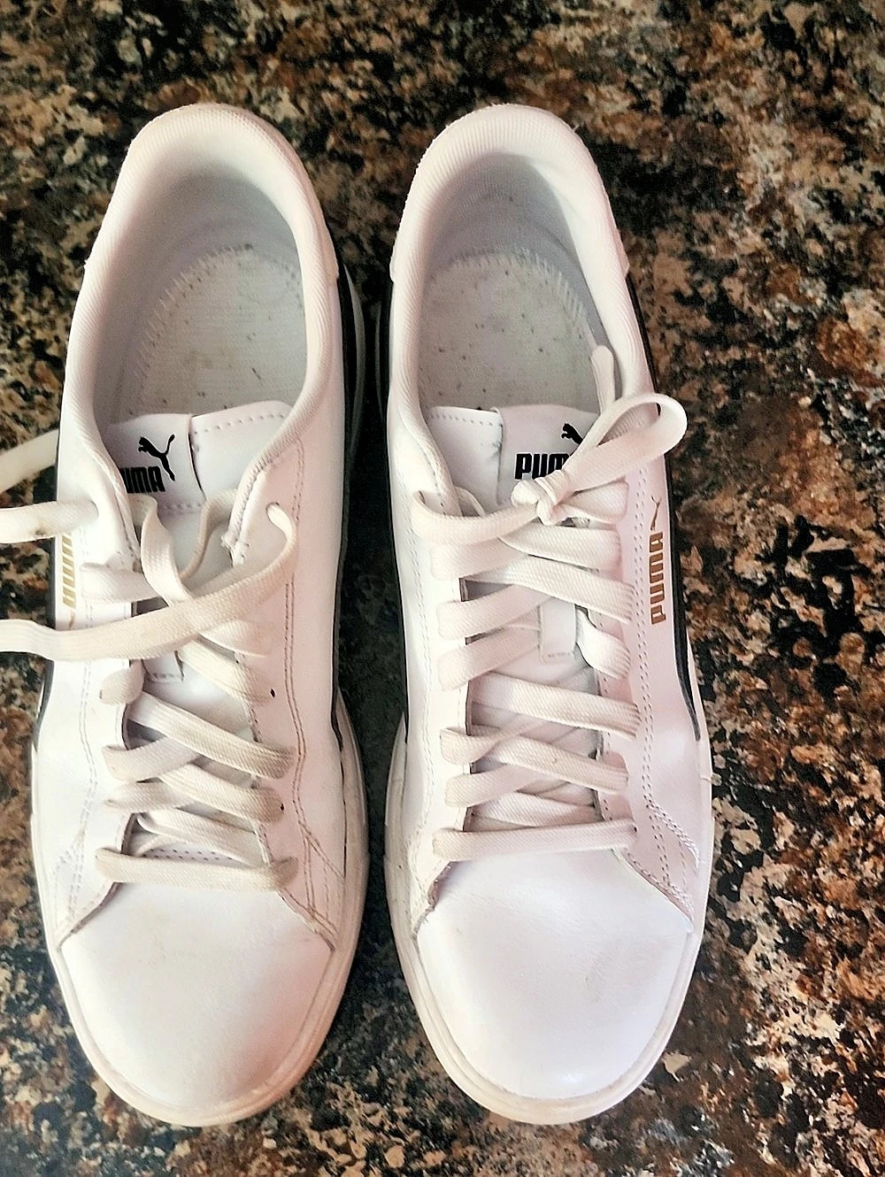 Puma Serve Pro Lite Sneakers White & Black US 10